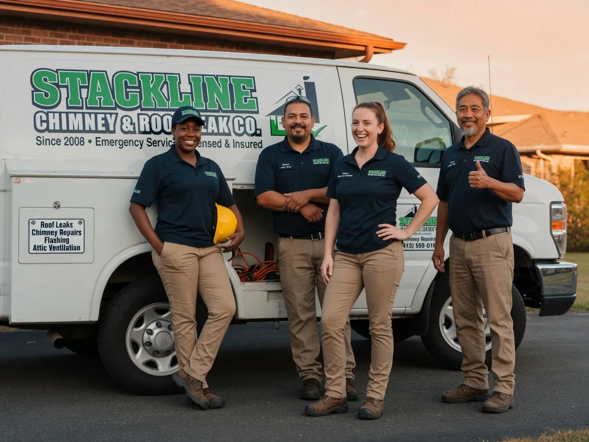 Chimney flashing repair company in Little River, CA